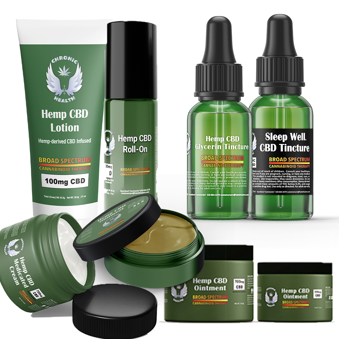 Chronic health topicals and tinctures now available to buy online without THC